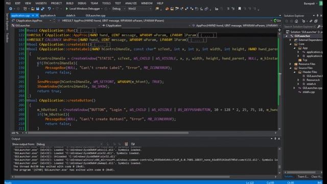 WinApi. Создание 223-223.2 RFO-Launcher. Компоненты часть 1 смотреть онлайн