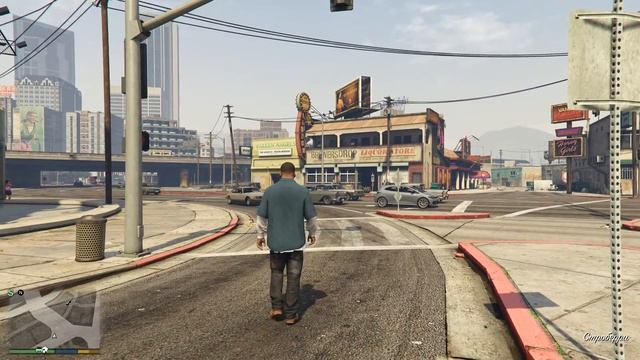 Grand Theft Auto V 4K + 2K = идеальное сглаживание)) смотреть онлайн