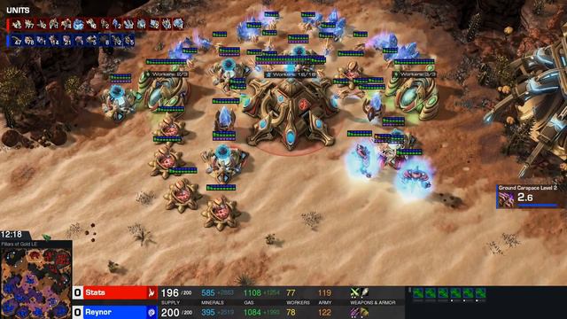 StarCraft 2: Reynor (Z) vs Stats (P) смотреть онлайн