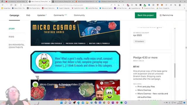 Micro Cosmos - Kickstarter Critique Review смотреть онлайн