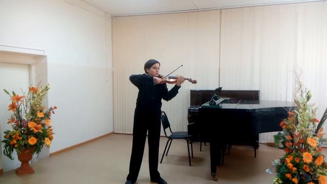 Бухаров Александр, 11 лет Ж Ф Мазас Этюд № 30 смотреть онлайн