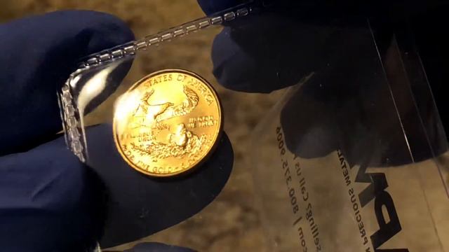 1/10 Oz. Gold Eagle Unboxing APMEX смотреть онлайн