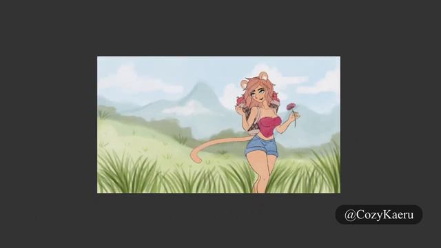CozyKaeru - Zariel OC (Watercolor Speedpaint Illustration in Photoshop) смотреть онлайн