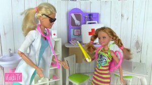 Девочки Хотят Сбежать, Медсестра Всё Испортила! Мультики Куклы Барби Школьные Истории IkuklaTV