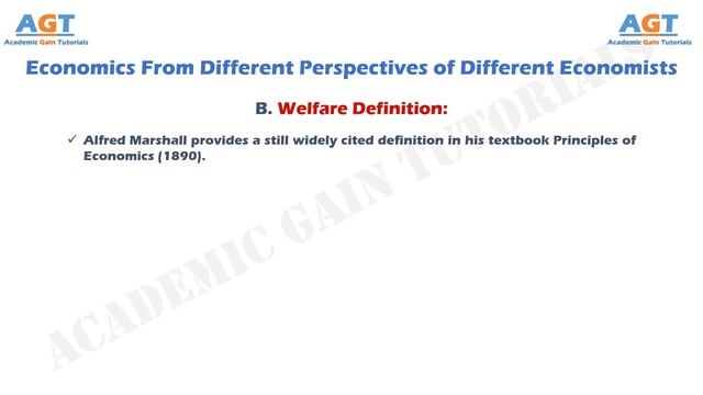 What Is Economics? - Economics From Different Perspectives Of Different Economists