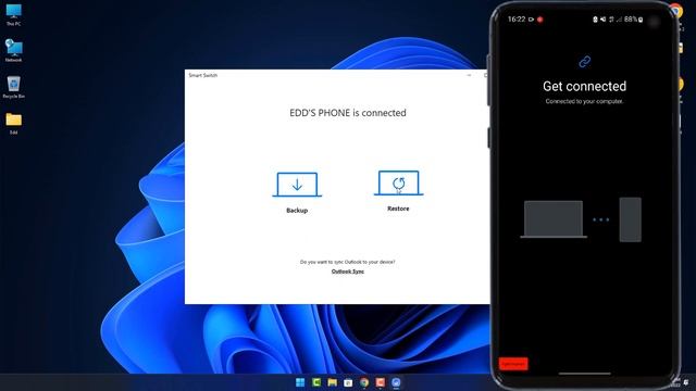 SmartSwitch Backup Android on Windows PC Easy Guide 2022 смотреть онлайн