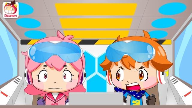 Save The Muraenosaurus! | Dino Rescue Team | Dinosaur For Kids | REDMON