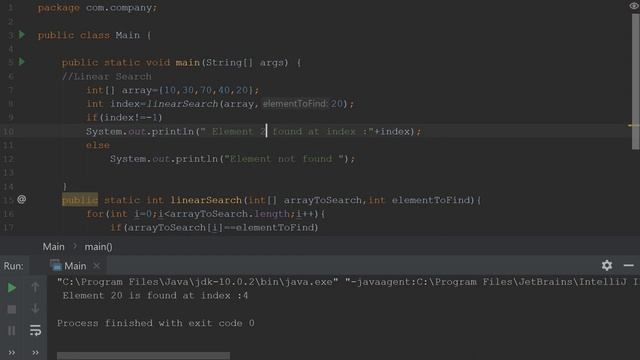 Session 2.1 Linear Search_JAVA_Detailed_explanation смотреть онлайн