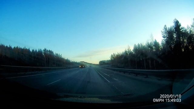 Driving from Finland (Border) to Saint Petersburg Трасса Финляндия - Санкт-Петербург "Скандинавия" смотреть онлайн