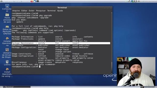 OpenIndiana Hipster, Instalação e primeiras impressões смотреть онлайн