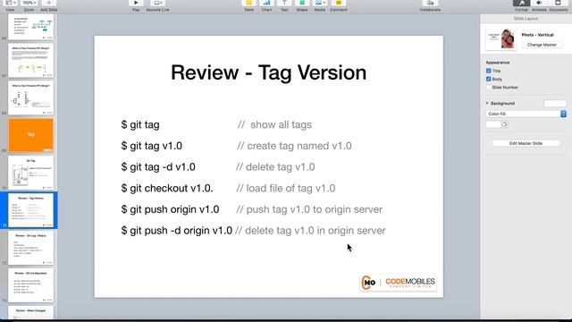 สอน Git ตอนที่11# - Tag Version смотреть онлайн
