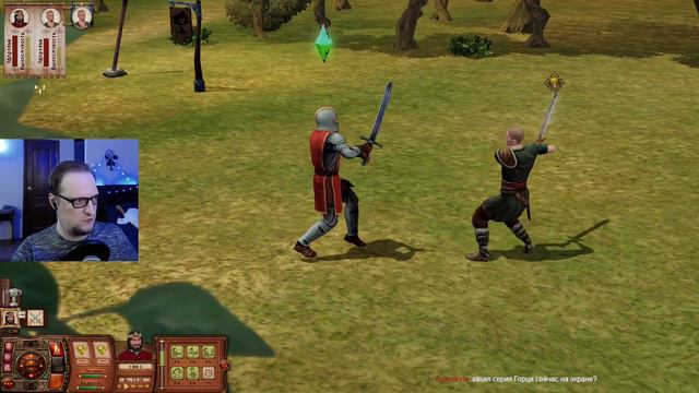Sims 4 - Александр Лучший: Семейные Ценности #8 + Sims Medieval смотреть онлайн