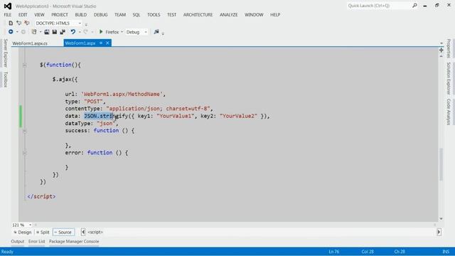 How To Serialize An Object To JSON In Jquery Ajax смотреть онлайн