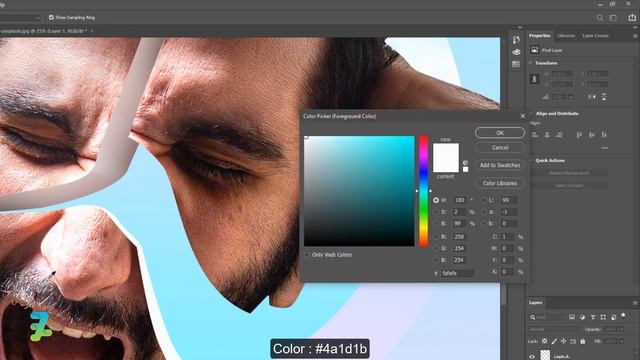 DISC Sliced Head - Tutorial Photoshop CC 2020 смотреть онлайн