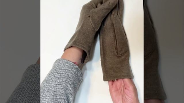 TH28-10 FABRETTI Перчатки жен. 85% шерсть/15% эластан 