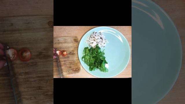 ПП обед на 400 калорий от #easybreezyfoodblog