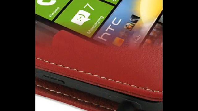 PDair Leather Case for HTC Titan X310e - Book Type (Red) смотреть онлайн