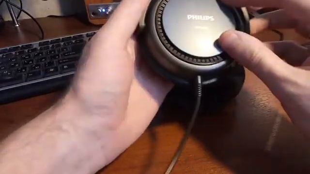 Разборка наушников Philips SHP2700 смотреть онлайн