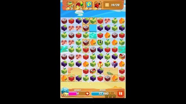 Juice Cubes Level 91 Walkthrough смотреть онлайн