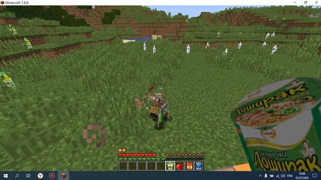 ОБЗОР ТЕКСТУР ПАКА АИДА ВЫЖИВАНИЯ БОМЖА В МАЙНКРАФТ