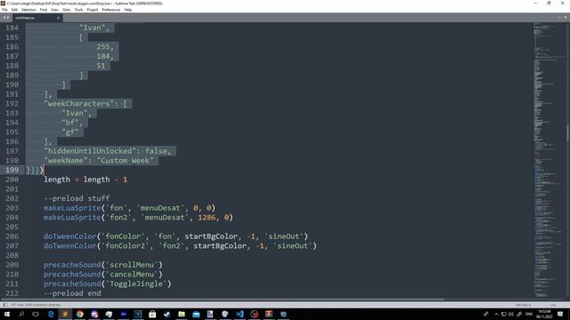 Lua Editable Song Shop | Psych Engine 0.6.X смотреть онлайн