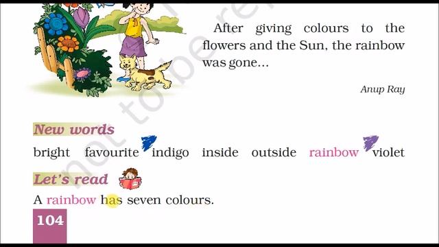 Marigold English Text Book For Class 1 - Lecture 21 смотреть онлайн