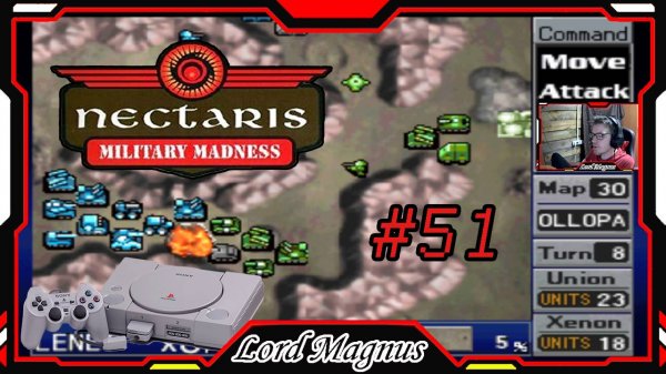 🌒 Nectaris Military Madness 🌒 Прохождение на Ps1 Сложная новая кампания #51