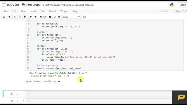 Python - Property смотреть онлайн