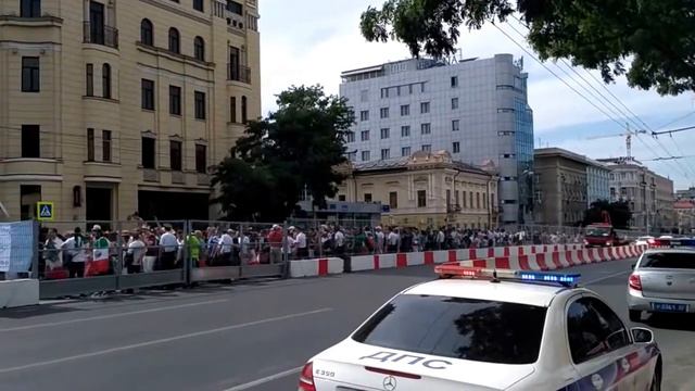 Шествие фанатов Мексики в Ростове-на-Дону часть2 смотреть онлайн
