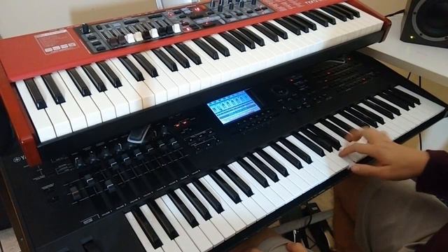 All my love - Led Zeppelin (Keyboard solo cover) смотреть онлайн