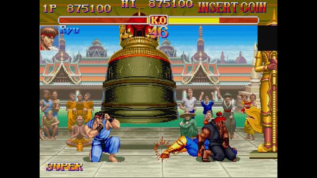 AKUMA SECRET SKILL !! Super Street Fighter 2 Turbo смотреть онлайн