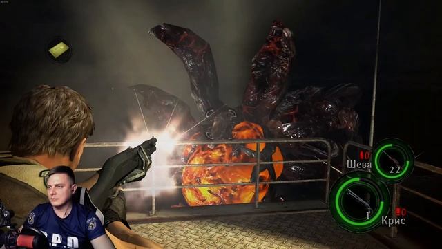 Resident Evil 5 Realistic Mod Coop @Dailyhardcore (Профи) #4 смотреть онлайн