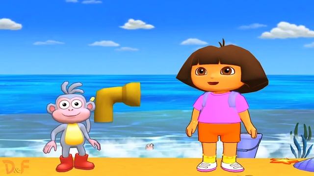 Dora And Friends The Explorer Cartoon Adventure ? Beaches With Dora Gameplay As A Cartoon !