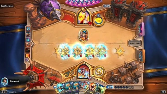 Hearthstone - Totem Shaman vs. Mage (Late May 2020) смотреть онлайн