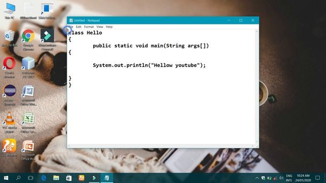 (1)Create Class in java (For Beginner) смотреть онлайн
