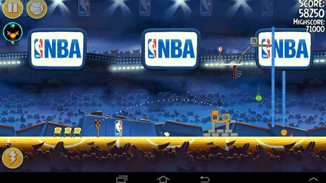 Angry birds seasons ham dunk walkthrough part 1 смотреть онлайн