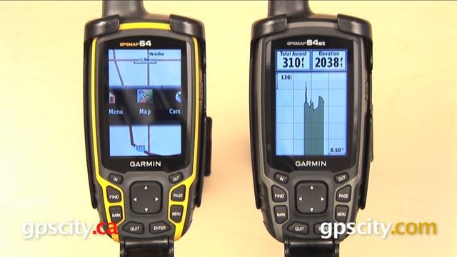 Garmin GPSMAP 64 Series: Sensors/Electronic Compass with GPS City смотреть онлайн