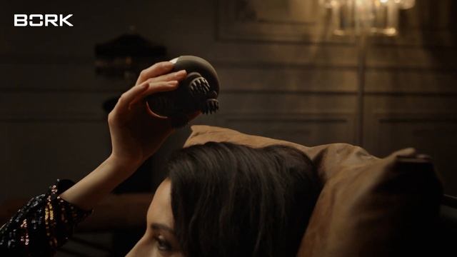 Массажёр для головы BORK D603. Модная коллекция BORK Relux для роскошного отдыха смотреть онлайн