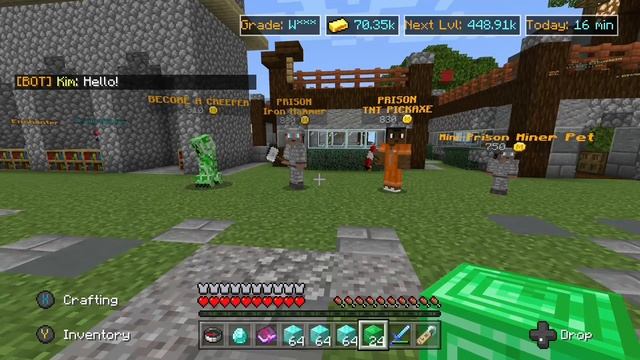 Lifeboat Prison in 2022! - Become a Creeper, Iron Hammer, TNT Pickaxe, and Duplication Potion Revie смотреть онлайн