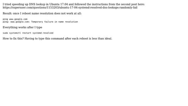 ping: Temporary failure in name resolution смотреть онлайн