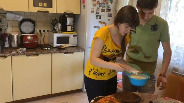 we are COOKING / как приготовить торт панчо дома / NebenMir смотреть онлайн