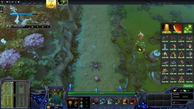 Legion TD | Dota 2 Reborn Basic Nature builder Tutorial! смотреть онлайн