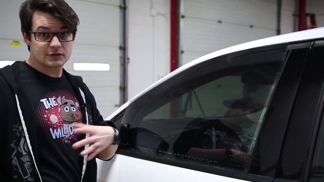 How to Shrink a Door Window | Single Snap Shrinking Window Tint смотреть онлайн