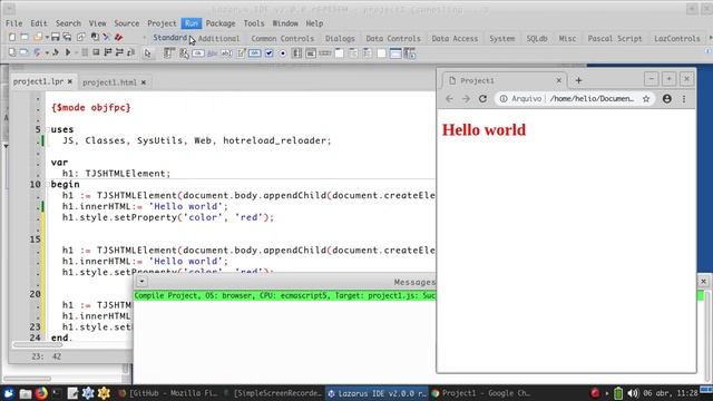 Pas2JS HotReload/LiveServer 1# смотреть онлайн