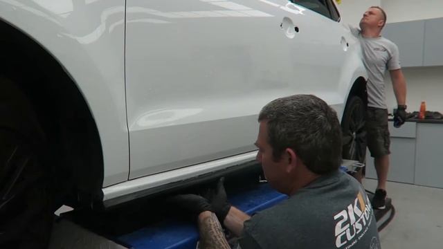 Polo GTI fully wrapped in Oracal Intergalactic Blue смотреть онлайн