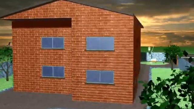 Housing Project - AutoCAD And 3D Studio Max