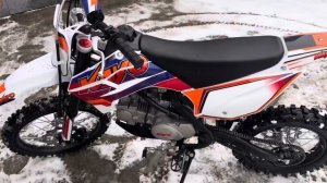 Питбайк Kayo 125 глохнет на холостых при наклоне вправо