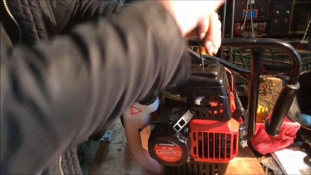 Практически новый Мото-бур ,,MAX-CUT,, Заводится но долго не работает, глохнет!( смотреть онлайн