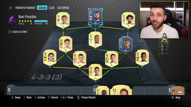 BEST POSSIBLE 300K WEEKEND LEAGUE TEAM (300K SQUAD BUILDER) - FIFA 20 Ultimate Team смотреть онлайн