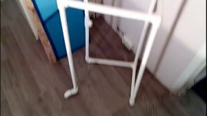 полочка на подоконник для цветов из полипропиленовых труб